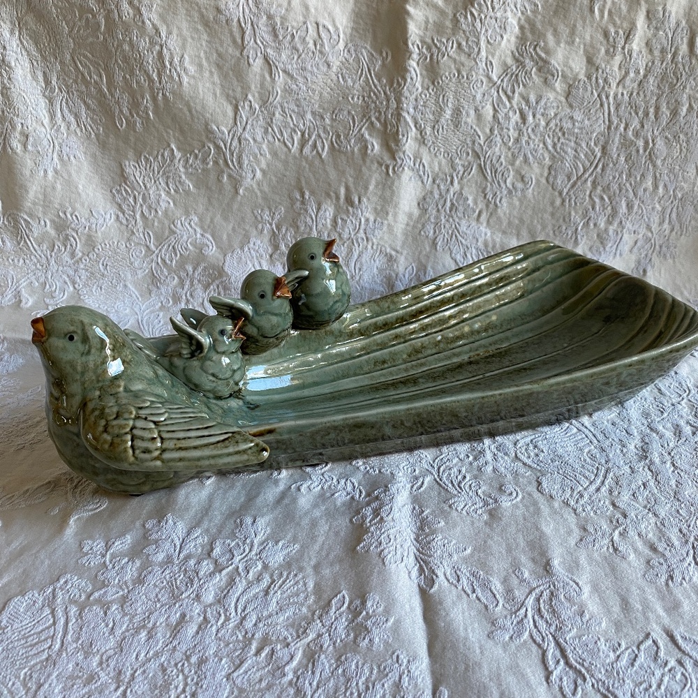 Decorative Dish with 4 birds